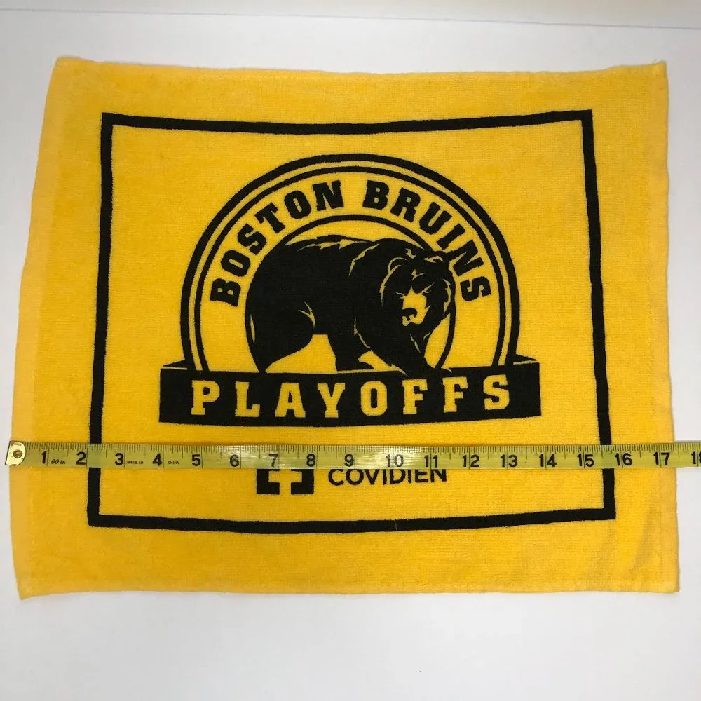 Boston Bruins Playoff Logo Towel Sporty Athletic Collectible